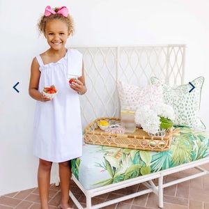 NWT Beaufort Bonnet Company Maebell Bow Dress in Worth Avenue White size 10